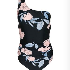 Nani "Cascade" One Shoulder One Piece NWT